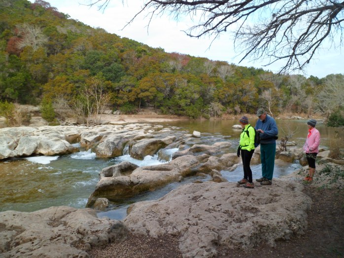 Looking at Sculpture Falls