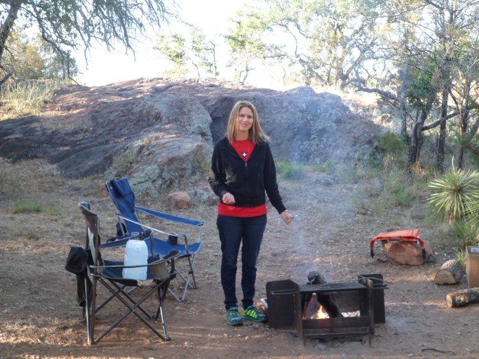 Court tending the fire