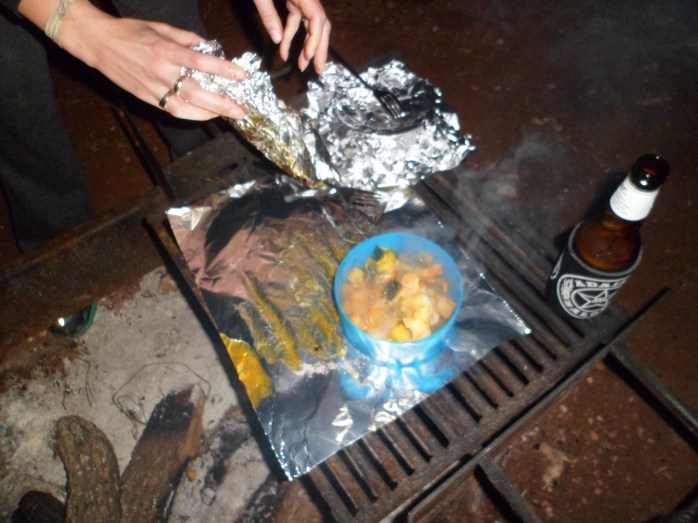 Wonderful camp dinner