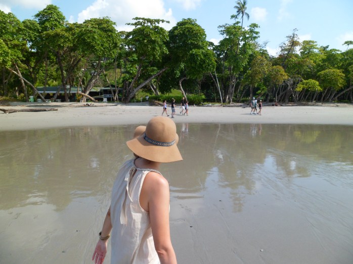 Court looking at one of the hotels off the beach