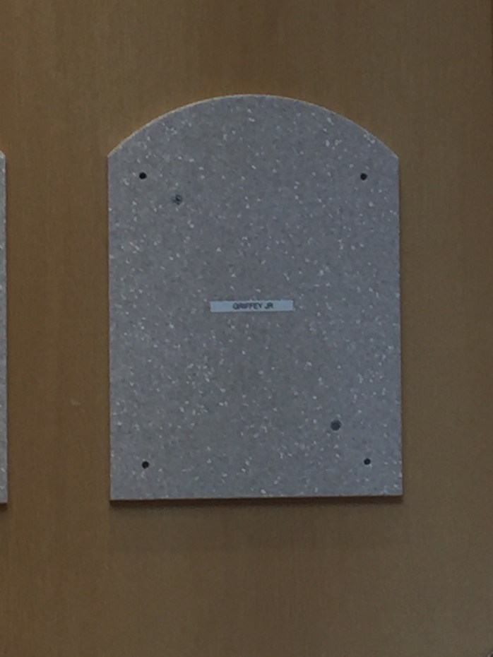 Griffey's soon-to-be plaque