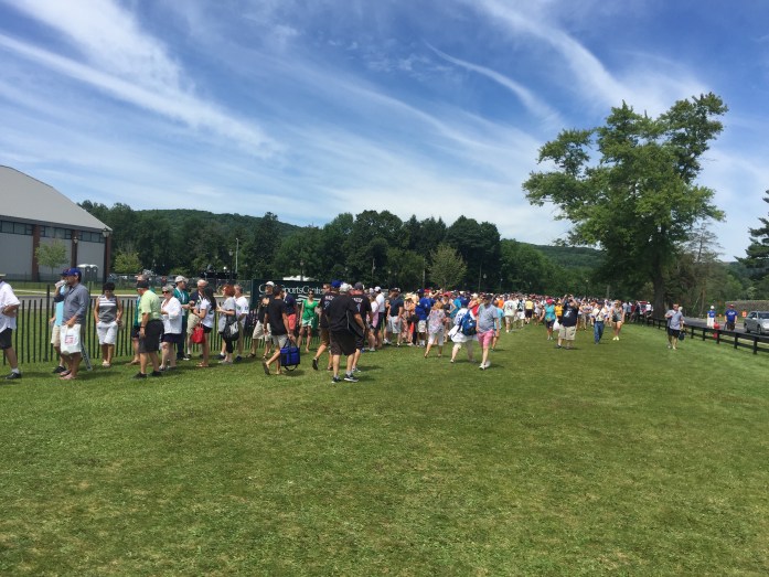 Walking to the induction