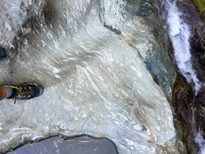 cool rock at the bottom